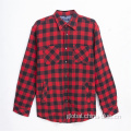 Men's Shirt Jacket with Lining Chambray men's 100%cotton woven padding shirt jacket Manufactory